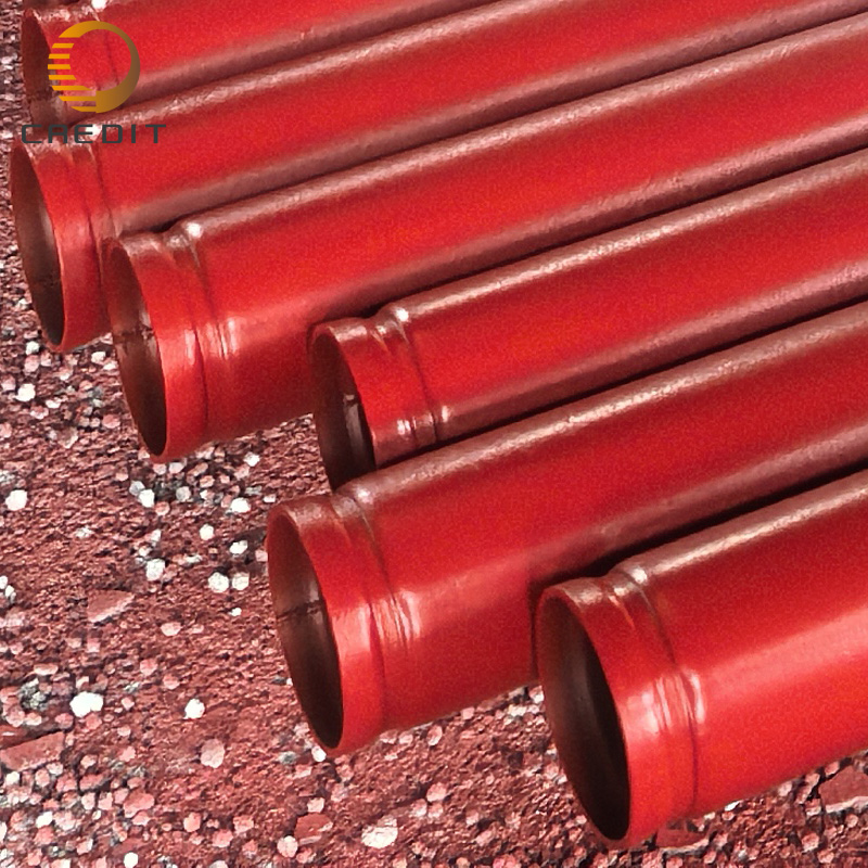 fire‑sprinkler‑pipe‑red‑coated‑steel‑pipe‑close‑up‑view