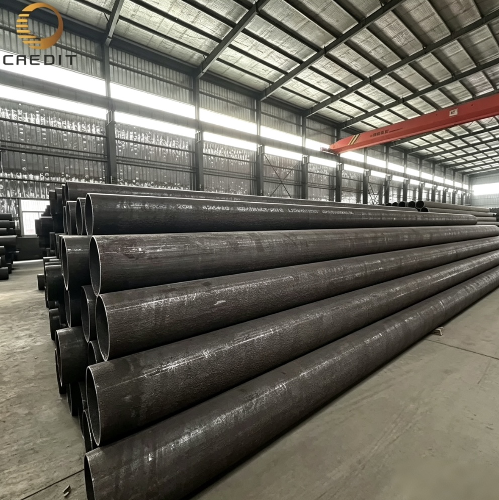 seamless‑steel‑pipe‑carbon‑steel‑tube‑factory‑warehouse‑stock